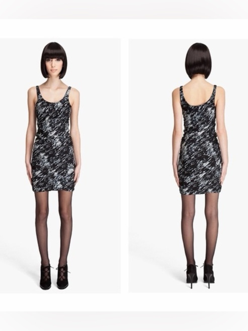 NWT Theory Etta Storm Cloud Dress Size S